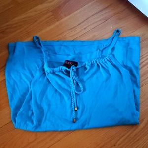 Guess chest tie-up tank